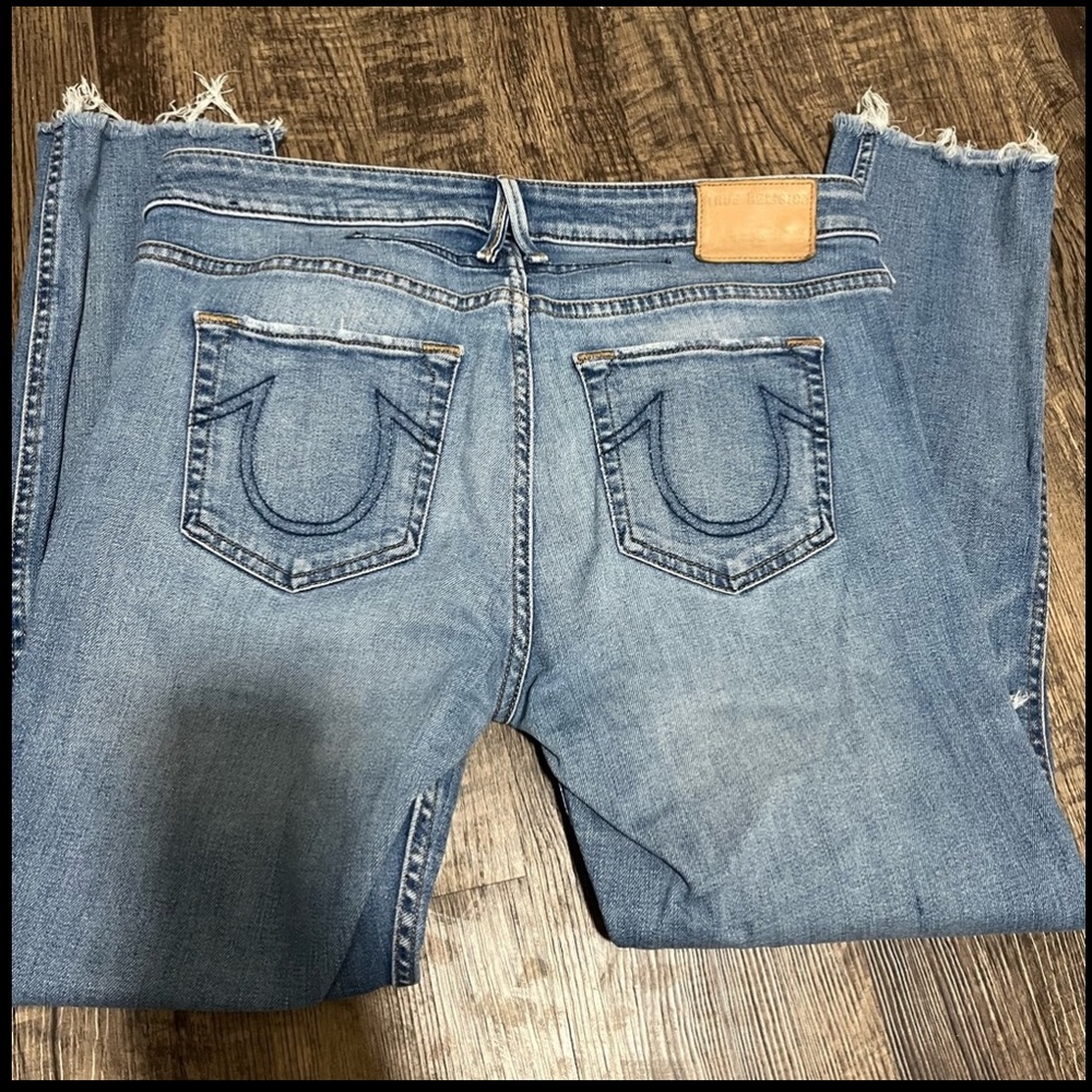 True Religion Mid Rise Ripped super skinny - Picture 5 of 5